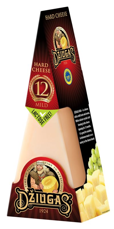 Džiugas Mild - brandintas 12 mėn