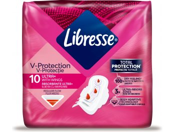 Libresse Freshness & Protection Higijenski ulošci s krilcima Ultra 10 kom
