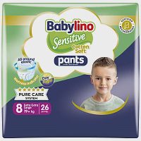Babylino Sensitive Cotton Soft Pants XXL N8 26τεμ