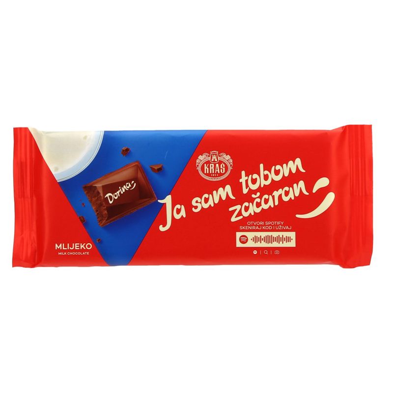 Kraš Dorina čokolada s keksom 80 g