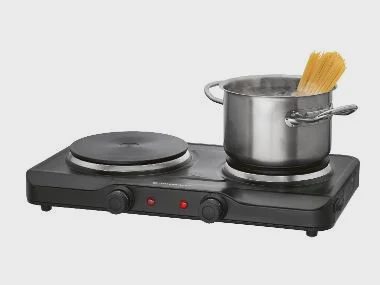 SILVERCREST® Dubbele kookplaat 1000 W en 1500 W