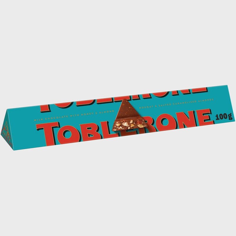 Pien. šokoladas su migdolais TOBLERONE, 100 g
