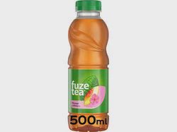 FUZETEA Ice Tea Μαύρο Peach & Hibiscus 500ml