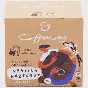 Coffeeway Καφές Φίλτρου Ατομικές Μερίδες Vanilla Hazel 10τεμ 7,5gr