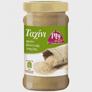My Gusto Ταχίνι Βιολογικό Γυάλινο Βάζο 300gr
