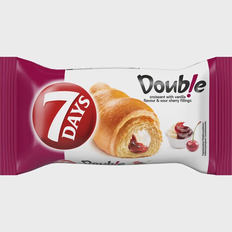 Kruasanas 7 DAYS, su van., vyš. sk. įd. 60 g