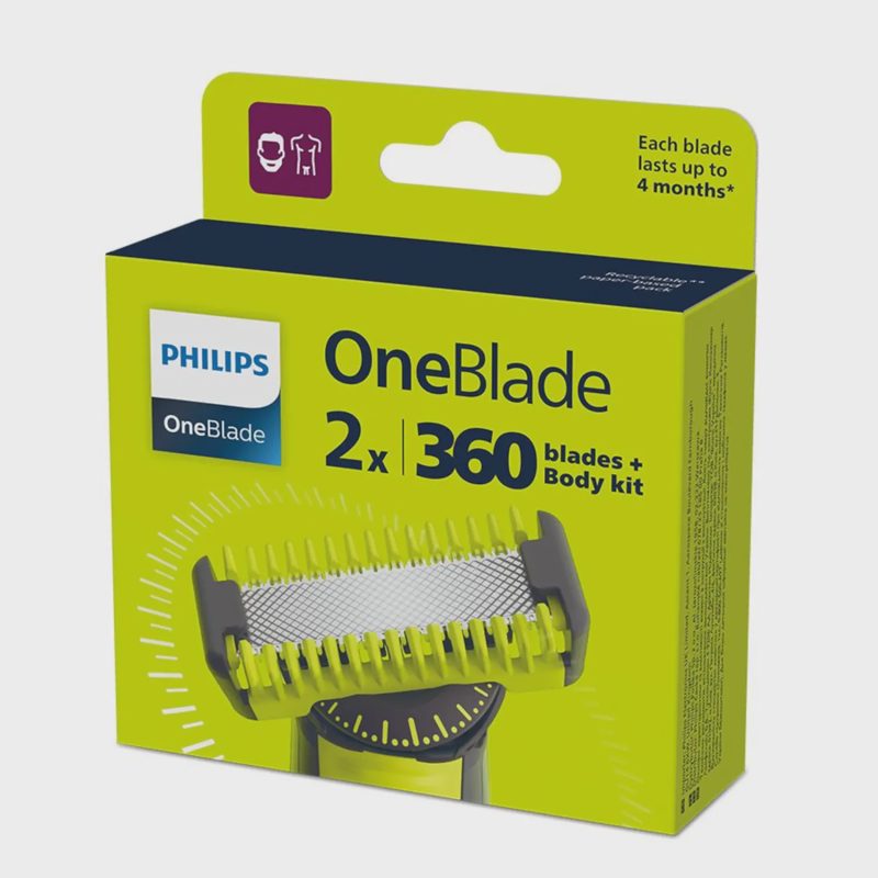 Peiliai PHILIPS ONE BLADE 360, 2 vnt. ​​