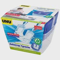 UHU Συλλέκτης Υγρασίας Magnet Θήκη 450gr + Ανταλλακτικό 450gr