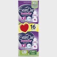 Everyday Σερβιέτες Double Dry Extra Long 16τεμ