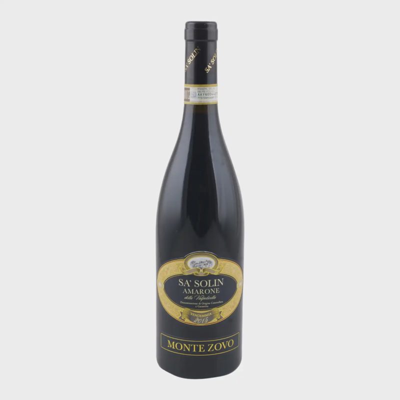 Raud.sausas vynas MONTE ZOVO AMARONE, 0,75l