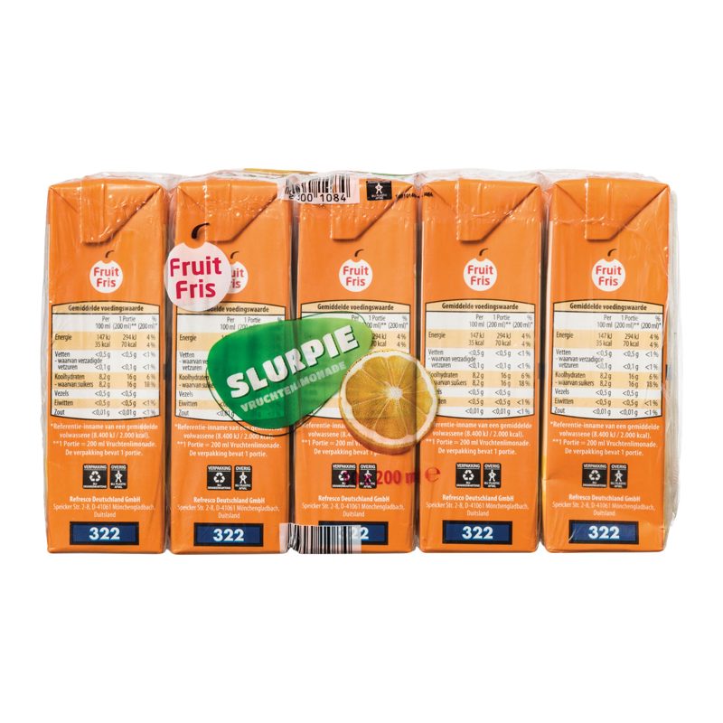 10-pack sinaasappellimonade