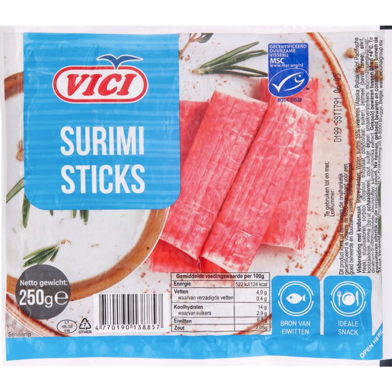 Surimi sticks