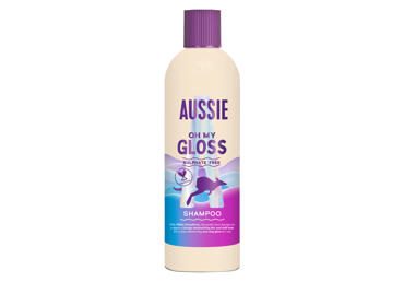 Aussie Oh My Gloss Sampon 300ml. Mélyhidratálja a Száraz, Fakó Hajat. Szulfátmentes