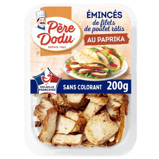 Emincés de Poulet au Paprika PERE DODU
