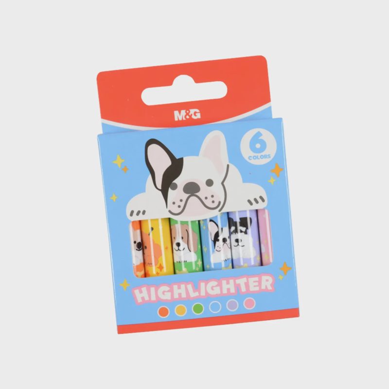 Žymeklis M&G Puppy, 6 spalvos, BS26