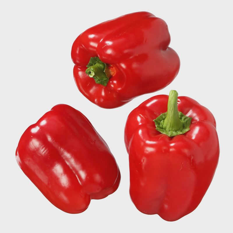 Raud. saldžiosios paprikos (80+),1kl,1kg