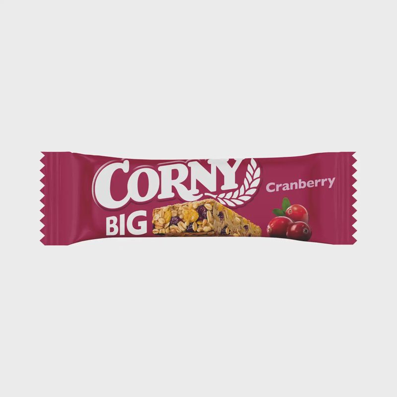 Javainis su spanguolėmis CORNY BIG, 50 g