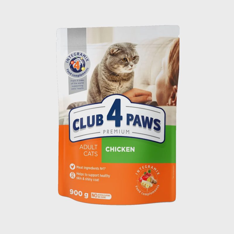Kačių ėdalas su vištiena C4P, 900g
