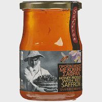 Ελληνικό Μέλι Με Κόκκινο Σαφράν 720gr