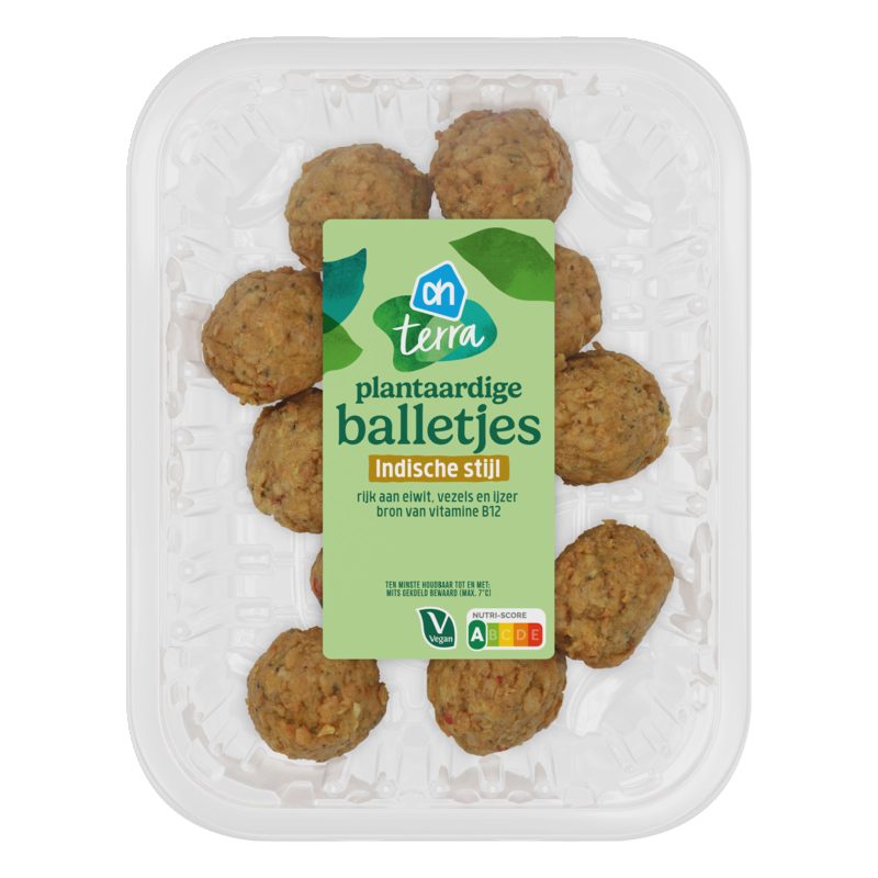 Plantaardige balletjes Indische stijl