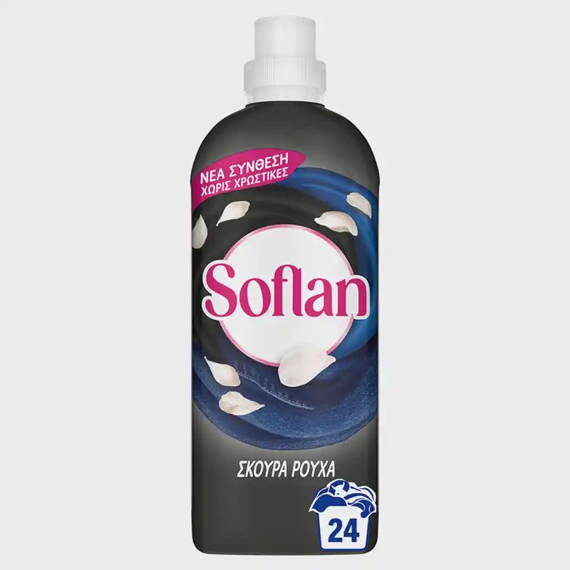 Soflan Bivalent Υγρό Απορρυπαντικό Πλυντηρίου Ρούχων Dark Fashion 24mez. 960ml.