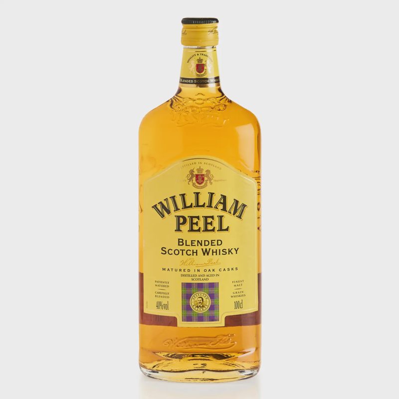 Viskis WILLIAM PEEL 40%, 1l