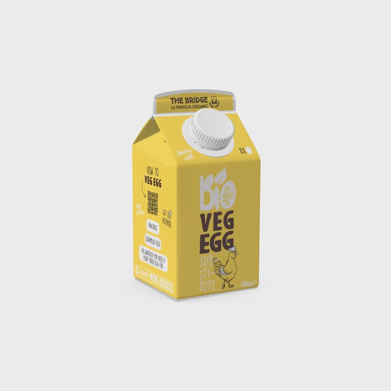 Ekol. aug. kilmės kiaušinių pakaitalas, 500 g