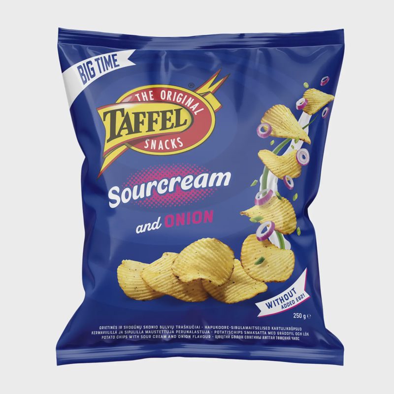 Gr.sk.bulvių traškučiai TAFFEL MegaPack, 250g