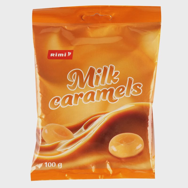 Pieniškos karamelės RIMI, 100 g