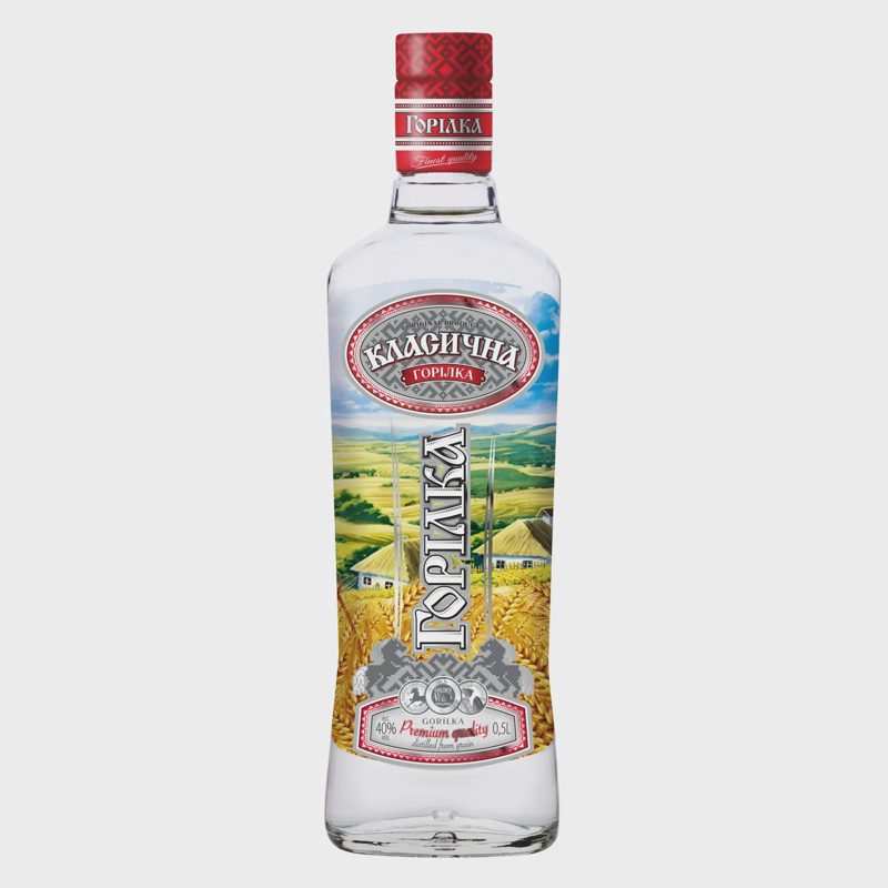 Degtinė GORILKA KLASIČNA 40%, 0,5 l