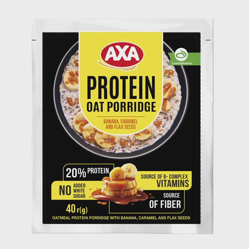 Aviž. baltym. košė su ban., karam. AXA, 40 g