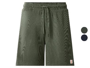 ESMARA MEN Heren sweatshorts met wafelstructuur