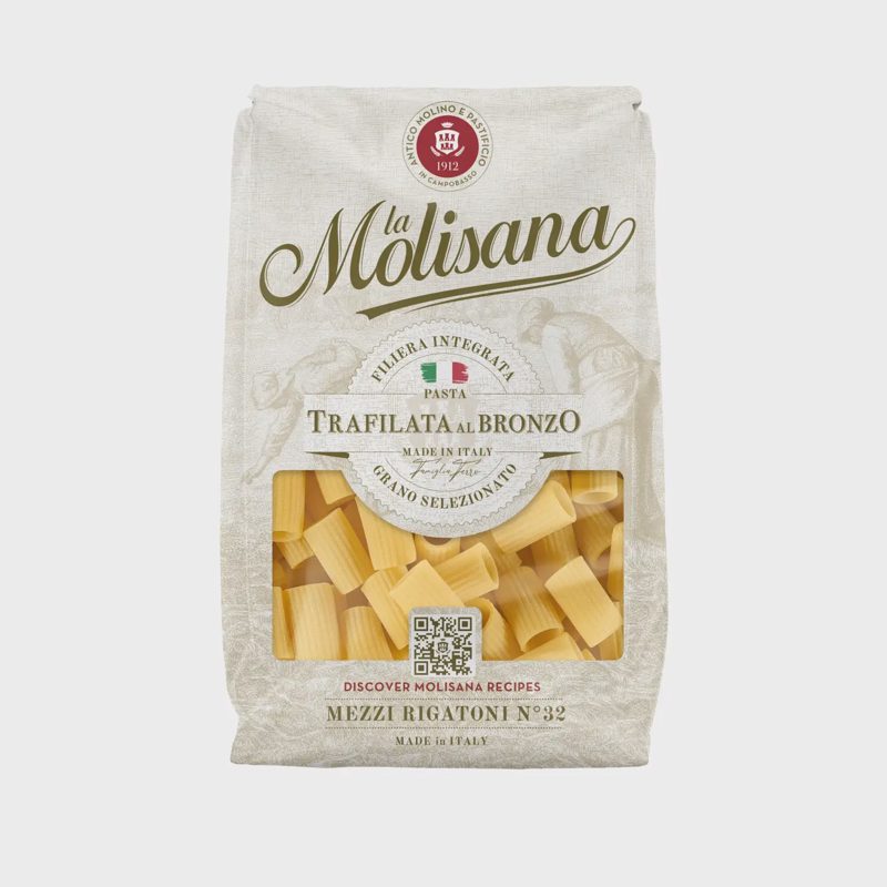 Makaronai LA MOLISANA MEZZI RIGATONI, 500 g