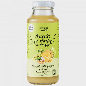 Kallisti Χυμός Ανανά Και Τζίντζερ 250ml