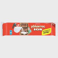 ΙΟΝ Σοκολάτα Γάλακτος 3x70gr