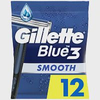 Gillette Blue III Smooth Ξυραφάκια Μιας Χρήσης 12τεμ