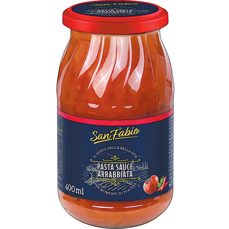 SAN FABIO ARRABBIATA TÉSZTASZÓSZ