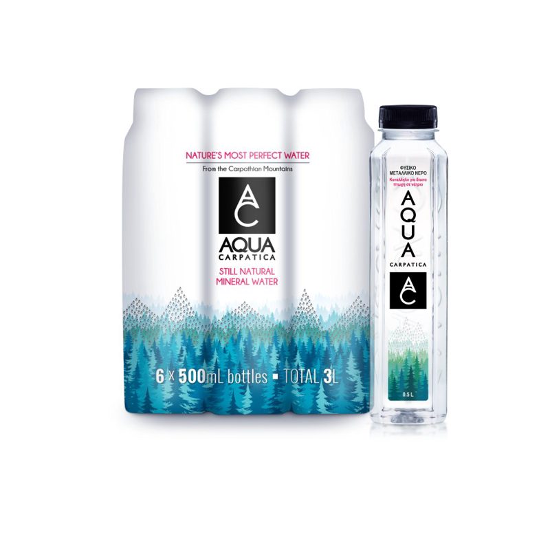 Aqua Carpatica Φυσικό Μεταλλικό Νερό 6x500ml