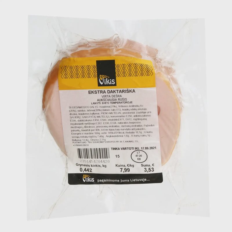 Virta EKSTRA DAKTARIŠKA dešra, a. r., 1 kg