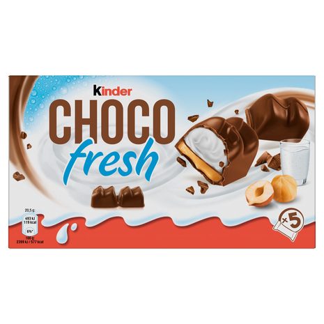 DES.KINDER CHOCO FRESH 5X21 g