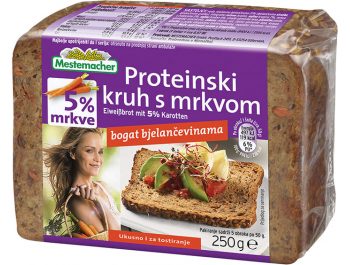 Mestemacher proteinski kruh s mrkvom 250 g