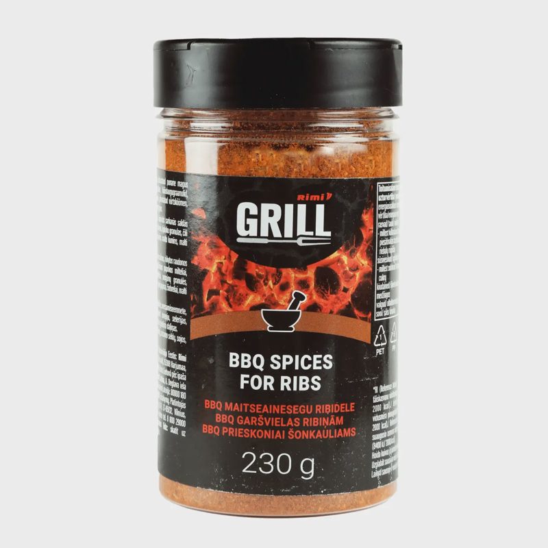 BBQ prieskoniai šonkauliams RIMI, 230 g