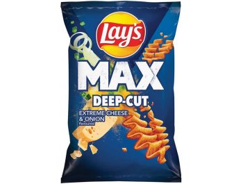 Lay's Max Deep-Cut čips sir i luk 120 g