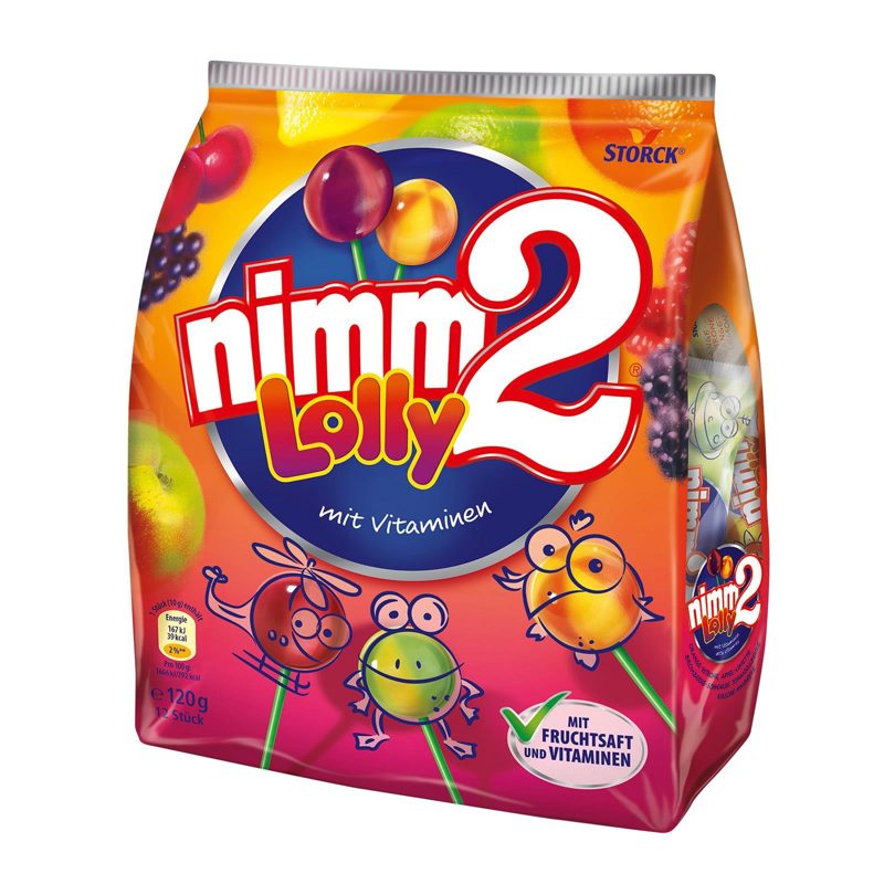 Nimm2 Lolly voćne lizalice 120 g