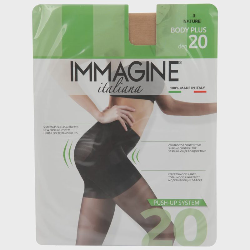 Mot. pėdk. IMMAGINE BODY PLUS 20DEN NATURE 3