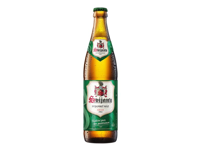 Svijany Svijanský Máz 11 pivo světlý ležák 500ml