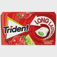Trident Splash Τσίχλα Φράουλα-Lime 16τεμ