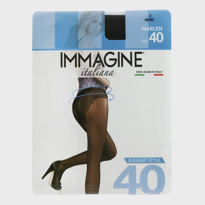 Mot. pėdkelnės IMMAGINE MARLEN 40, NERO, 2 d.