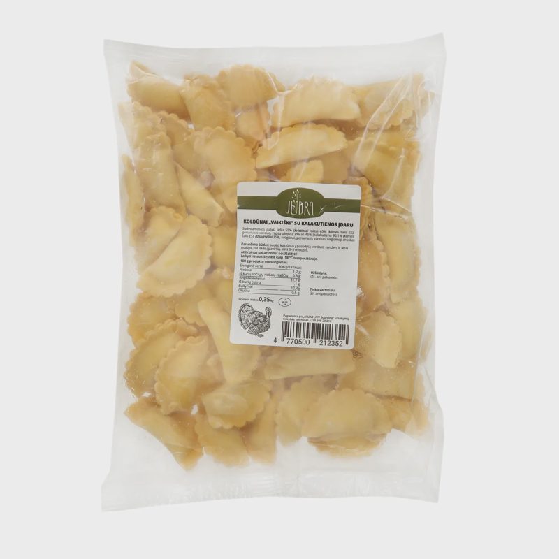 Šaldyti koldūnai su kalakut. įd. JUDRA, 350g