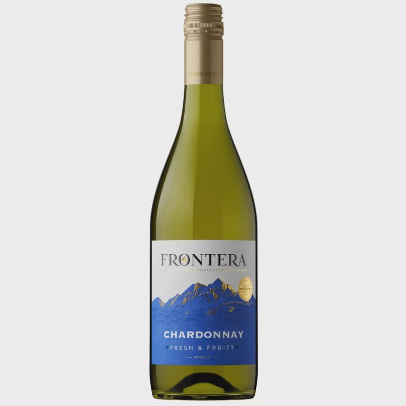 Baltas sausas vynas FRONTERA CHARDON., 0,75l